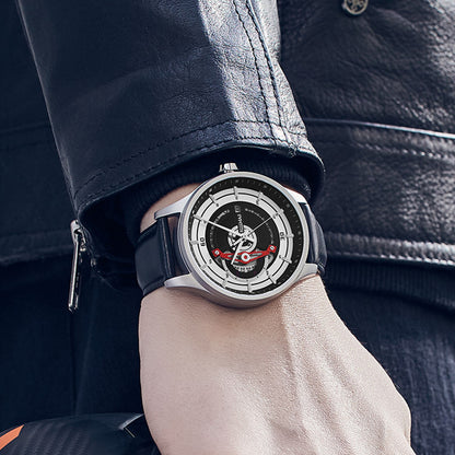 RUIMAS Mens Watches Luxury Fashion Sports Wristwatch Leather Strap Men's Army Military Watch Automatic Mechanical Man Clock 6786