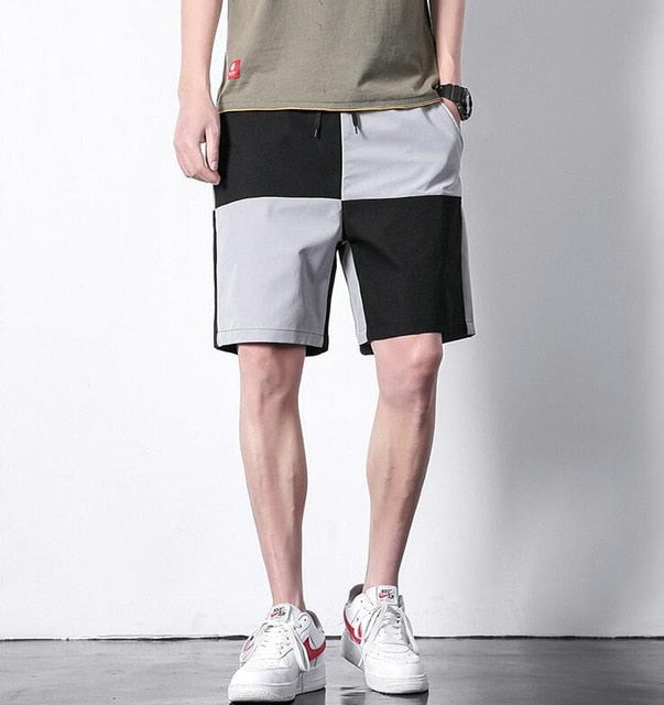 Streetwear Men's Shorts Knee Length Summer New Fashion Printed Hiphop Men Short Pants Mens Beach Pants Loose Leisure